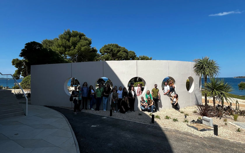Članovi HUPKT-a kod Zadar Event Centra, hotel Pinija
