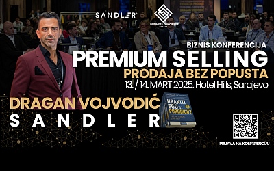 Biznis edukativna konferencija: "Premium Selling, prodaja bez popusta"