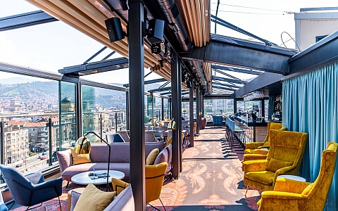 Courtyard by Marriott Sarajevo - Sarajevo - Restoran-Bar